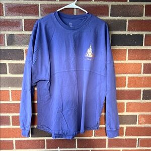 Walt Disney World 50th Purple Long Sleeve Shirt with Castle Logo